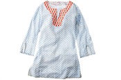 Image of classic kurta -waves blue