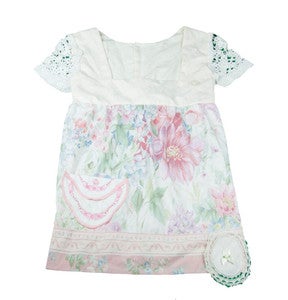 Image of Pastel pink size Large 12 to 14 ladies Vintage top