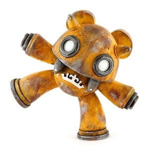 Image of ToyCon One Off Little Devil Teeter / Yellow