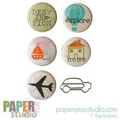 Image of Going Places - 6pc 'flair with flair' pack
