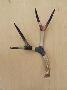 Image of Far Out Painted Antler #2