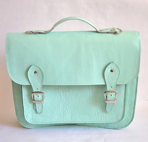 Image of Bag #3 Large Leather Satchel