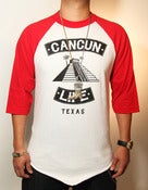 Image of 3/4 Baseball Tee (Red/White) 