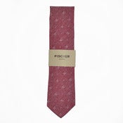 Image of Red Chambray Dobby Jackson Necktie