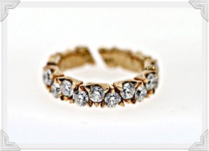 Image of 18K ROSE GOLD OPEN FLEXIBLE BAND