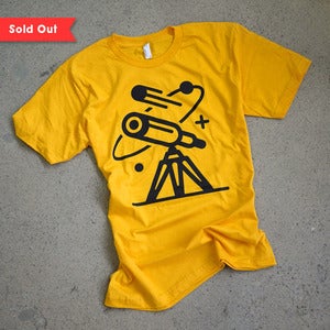 Image of Cosmos Tee / Solar Gold