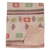 Image of Ralli Quilt Cream/Purple