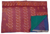 Image of Ralli Quilt Purple, Red, Turquoise 