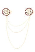 Image of Lilac Pearl Collar Pin