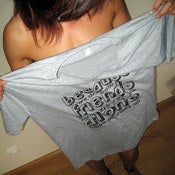 Image of Because we are your friends (ash-grey V)