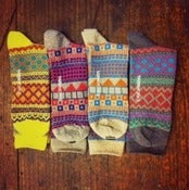 Image of Patterned Socks 