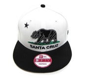 Image of SO FRESH CLOTHING "SC REPUBLIC" NEW ERA SNAPBACK (WHITE/BLACK)