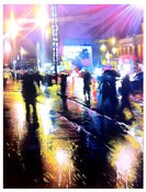 Image of 'Blade' - Original painting on canvas