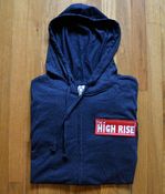 Image of Red Bar Patch Zip Up