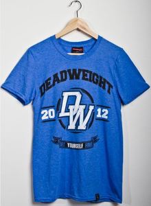 Image of DW Logo Tee - Heather Blue