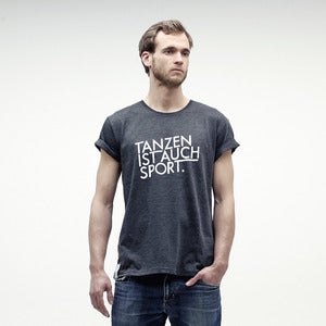 Image of tanzen ist auch sport - dark tee