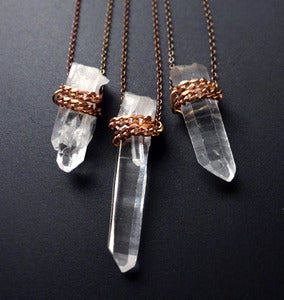 Image of WILLOW LOVED BY THE MOON - necklace 