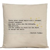 Image of Quote pillows - star