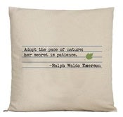 Image of Quote pillows - leaf