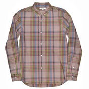 Image of Madras Plaid LS Steven Shirt