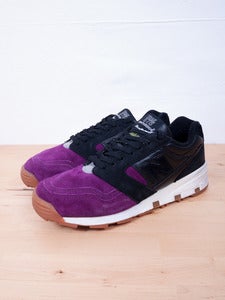 Image of New Balance - Solebox 575BPW  Purple Devil Sneakers