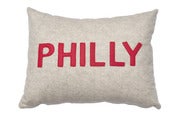 Image of philly pillow in oatmeal 