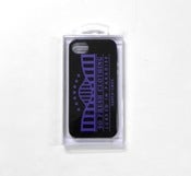 Image of SO FRESH CLOTHING "LURKED IN PARADISE" IPHONE 5 CASE (BLACK/PURP)