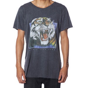 Image of SHRED & BURN TEE | ACID BLACK