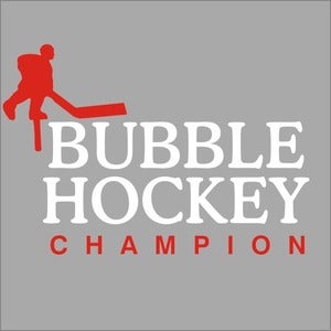 Image of Bubble Hockey Champion shirt