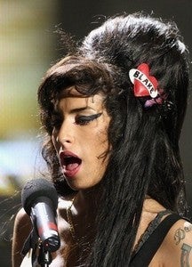 Image of Personalised Heart Brooch/Necklace As Seen On Amy Winehouse