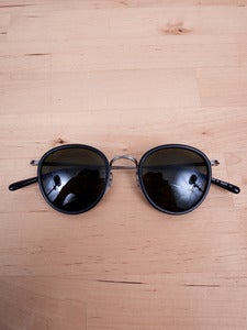 Image of Oliver Peoples Vintage - MP-2 Black Sunglasses
