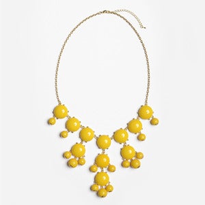 Image of Lemon Bubble Necklace