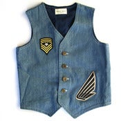 Image of Denim Waistcoat