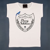 Image of NEW!!! CLASSY - ( Rolled Sleeve Woman )