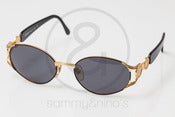 Image of Fendi FS 261 black gold :: Vintage Sunglasses