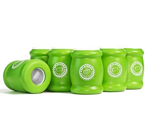 Image of Cap•A•Cooz 6-Packer :: All Lime Green