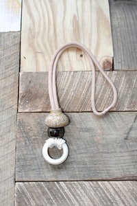 Image of Object & Totem  Doorknocker Necklace Honey
