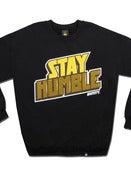 Image of Stay Humble - Crewneck - Black
