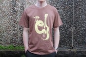 Image of T-shirt 'Phil Morgan' design (Brown)