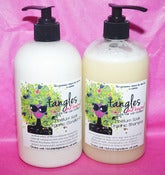Image of Tangles and Beyond Moisture Soak Shampoo and Conditioner Now Available in 16 oz Sizes!
