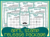 Image of April 2013 Stamp Release Package