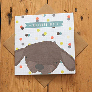 Image of Carnival Kids - Puppy 'Birthday Boy' Card