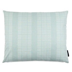 Image of Big square cushion, Dash aqua