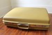 Image of Vintage Samsonite. Yellow Luggage. Large.