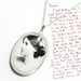Image of Large Virginia Woolf Charm Necklace