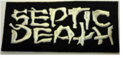 Image of SEPTIC DEATH embroidered patch