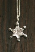 Image of Sheriff Necklace 3D