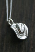 Image of Cowboy Hat Necklace 3D