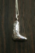Image of Cowboy Boot Necklace 3D
