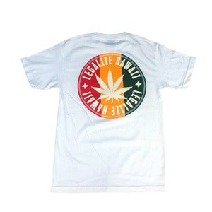 Image of IN4MATION - LEGALIZE HAWAII TEE (WHT)